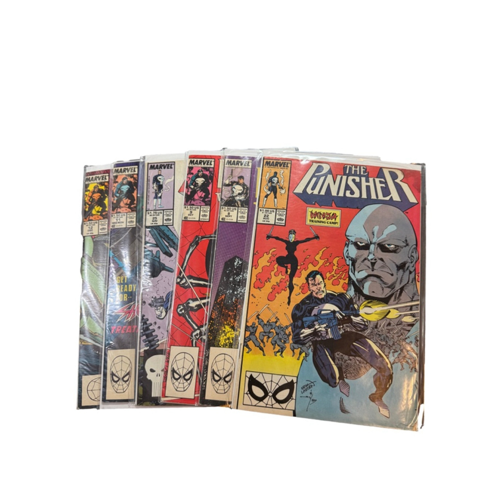 Marvel The Punisher War Journal Shadowmasters Ninja Comic Books Lot of 6